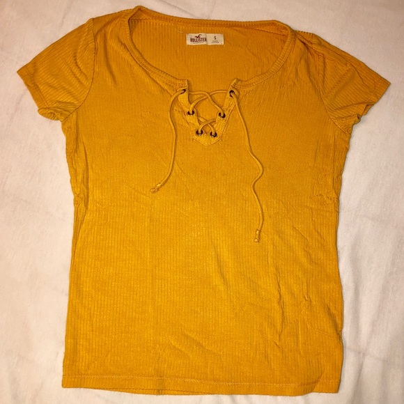 Hollister Tops - Hollister Lace Up Shirt Hollister Tops - Hollister Lace Up Shirt